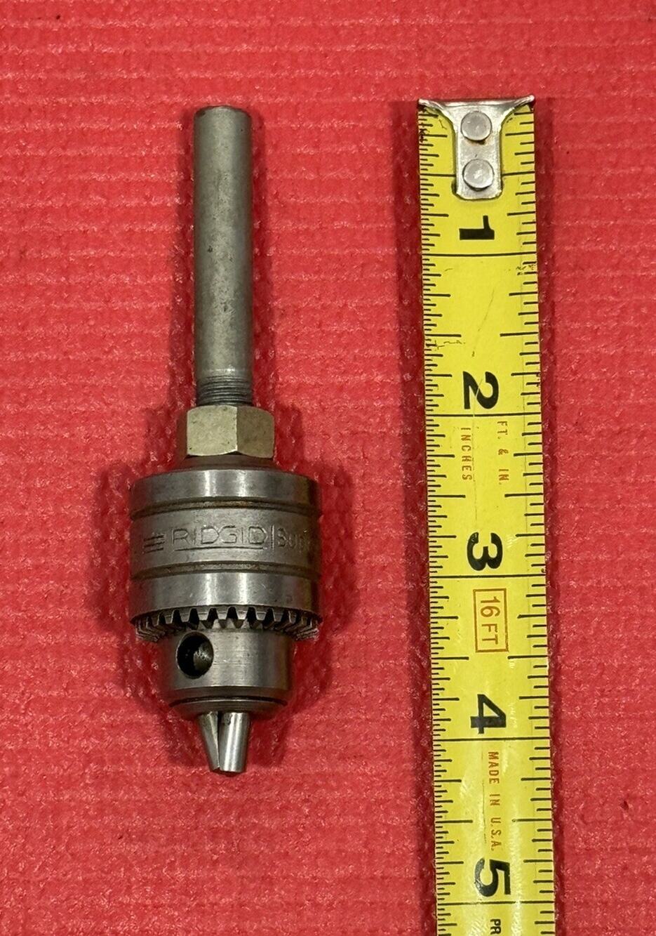 Ridgid Supreme B1A Lathe Drill Chuck 0-1/4" Made in Chicago IL USA